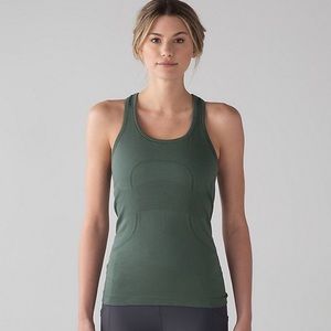 Lululemon athletica swiftly racerback in green